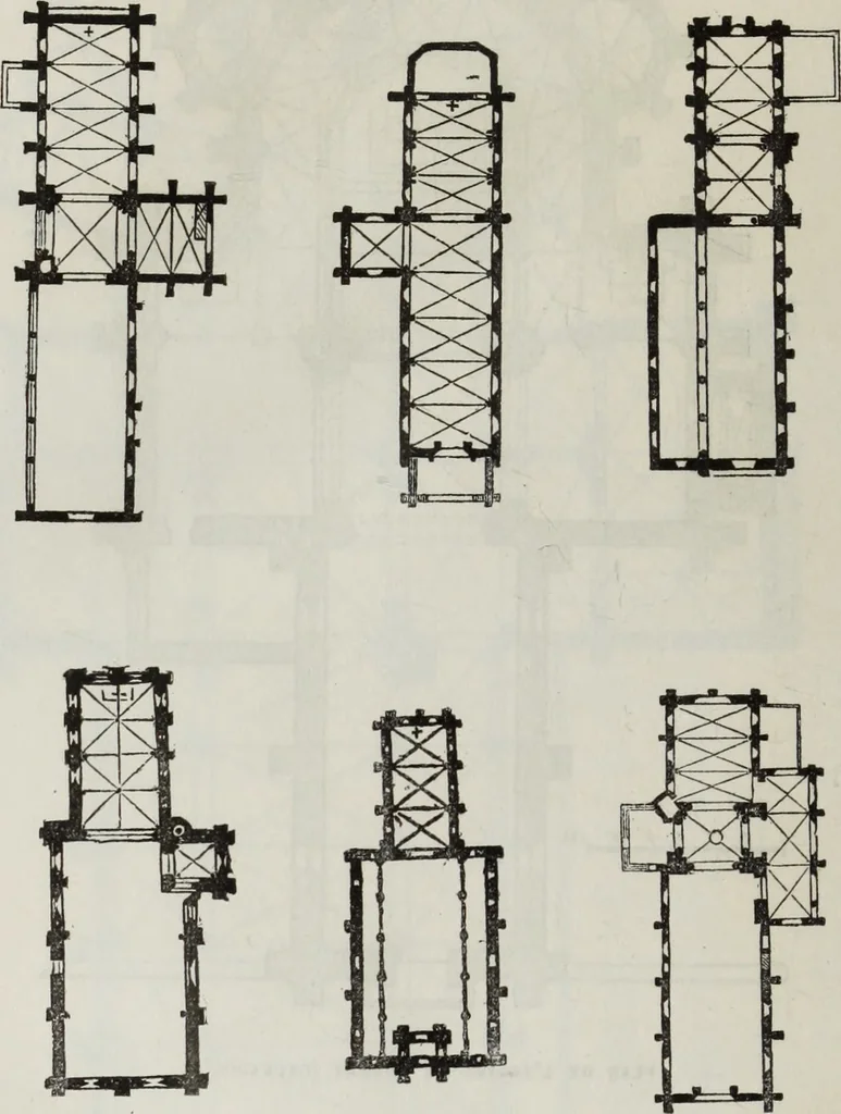 An illustration from Abécédaire, ou, Rudiment d'archéologie : architecture religieuse, 1886, leaf 411