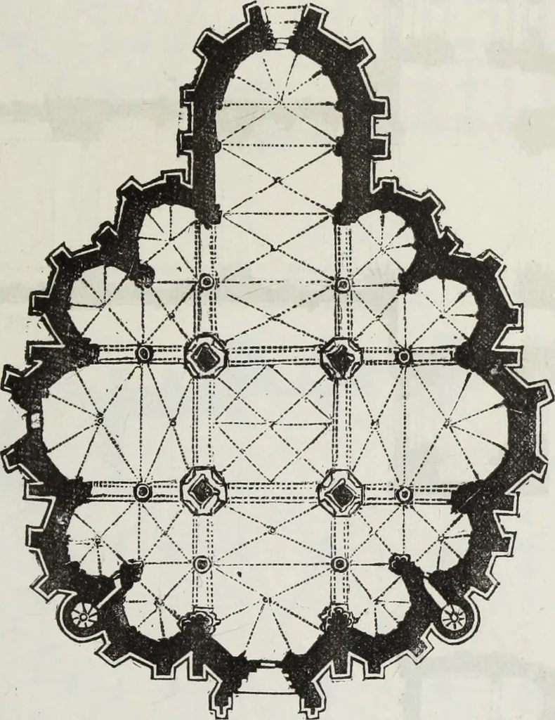 An illustration from Abécédaire, ou, Rudiment d'archéologie : architecture religieuse, 1886, leaf 414
