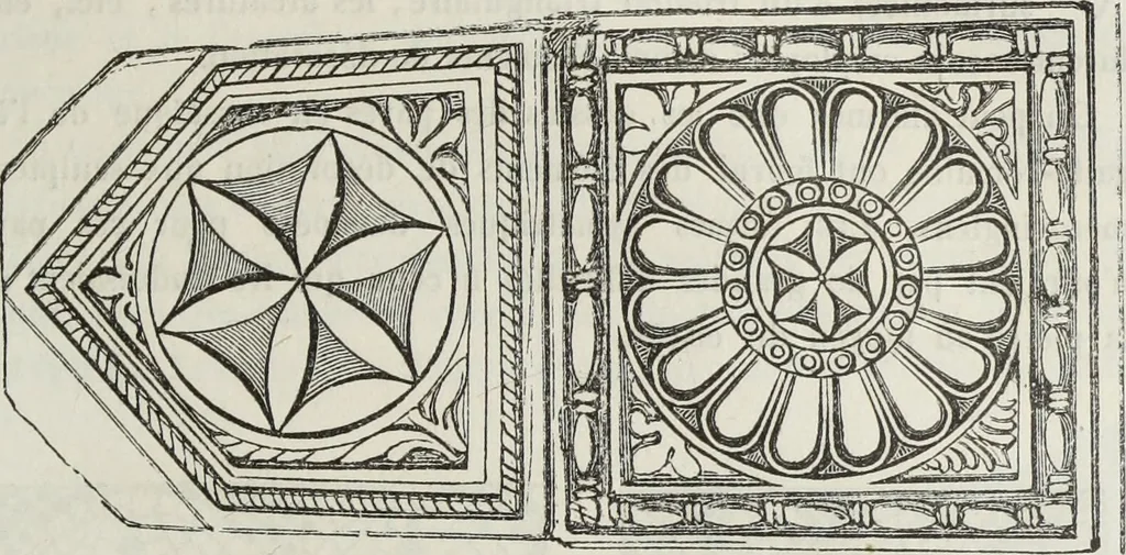 An illustration from Abécédaire, ou, Rudiment d'archéologie : architecture religieuse, 1886, leaf 42