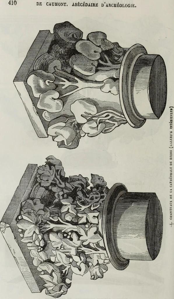 An illustration from Abécédaire, ou, Rudiment d'archéologie : architecture religieuse, 1886, leaf 423