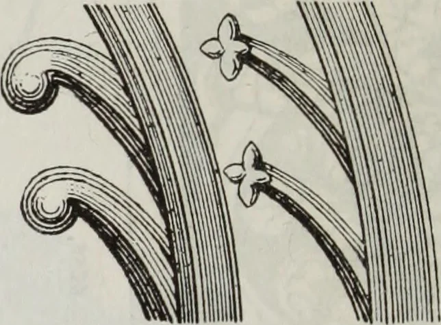 An illustration from Abécédaire, ou, Rudiment d'archéologie : architecture religieuse, 1886, leaf 425