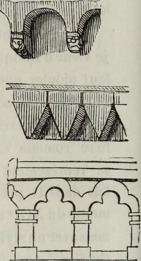 An illustration from Abécédaire, ou, Rudiment d'archéologie : architecture religieuse, 1886, leaf 427