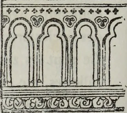 An illustration from Abécédaire, ou, Rudiment d'archéologie : architecture religieuse, 1886, leaf 427