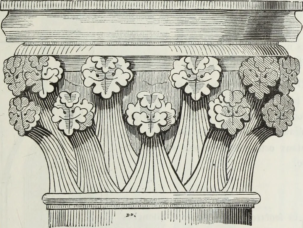An illustration from Abécédaire, ou, Rudiment d'archéologie : architecture religieuse, 1886, leaf 436