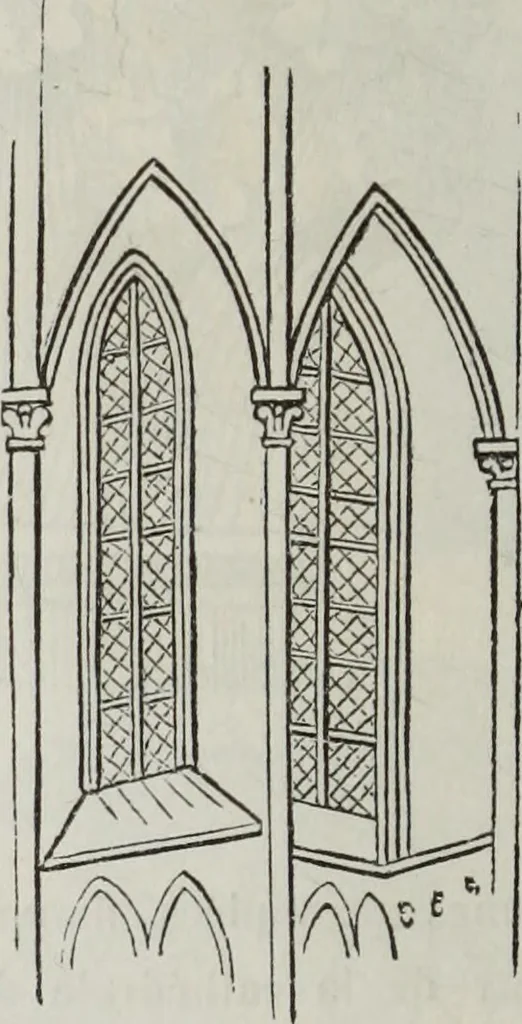An illustration from Abécédaire, ou, Rudiment d'archéologie : architecture religieuse, 1886, leaf 437