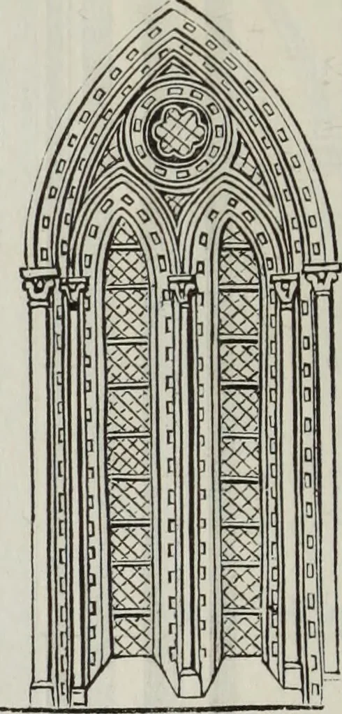 An illustration from Abécédaire, ou, Rudiment d'archéologie : architecture religieuse, 1886, leaf 439