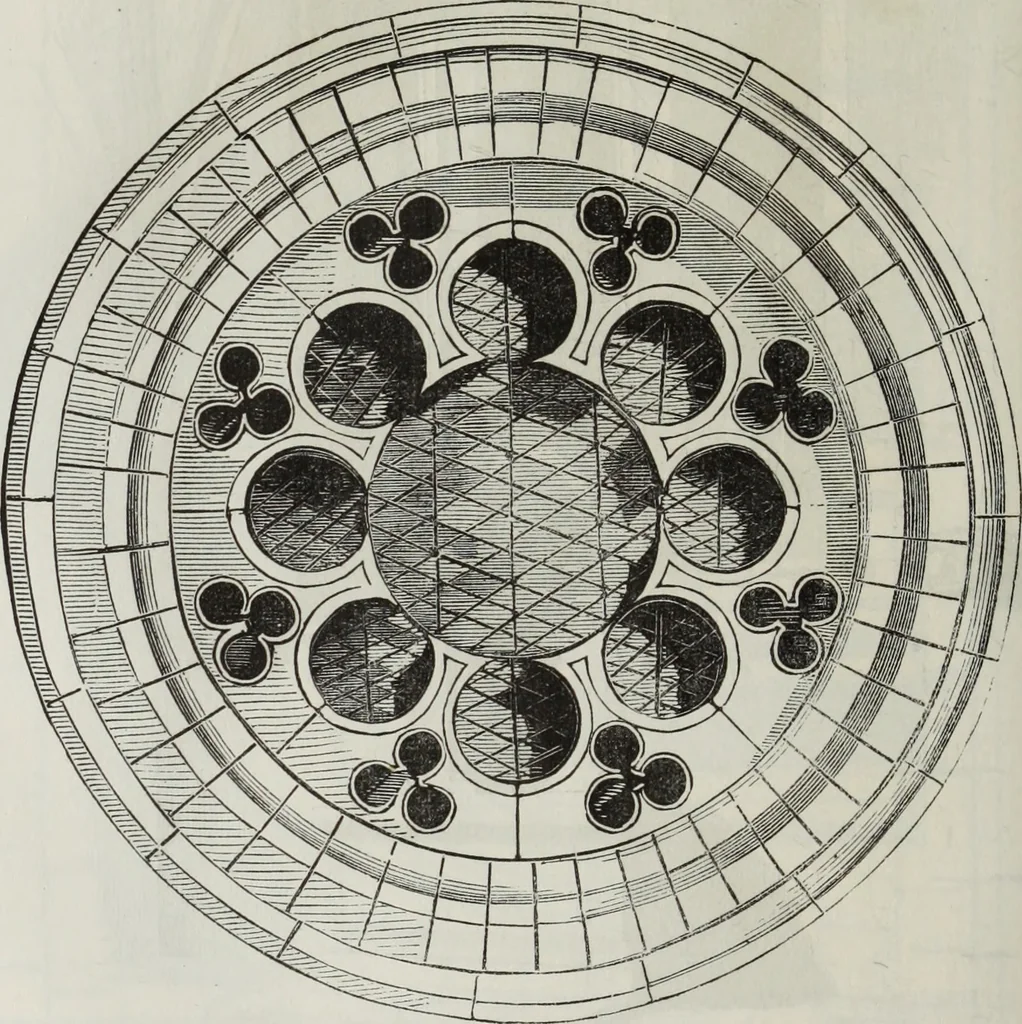 An illustration from Abécédaire, ou, Rudiment d'archéologie : architecture religieuse, 1886, leaf 443