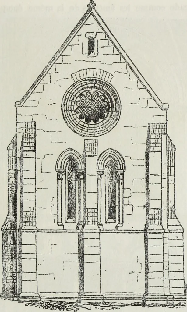 An illustration from Abécédaire, ou, Rudiment d'archéologie : architecture religieuse, 1886, leaf 444