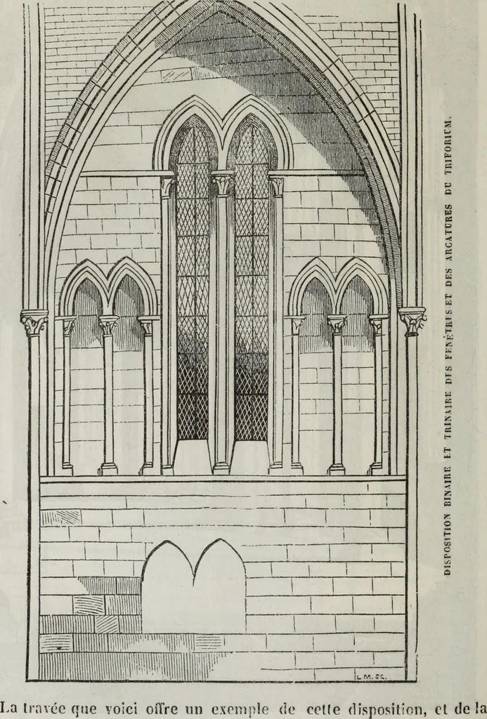 An illustration from Abécédaire, ou, Rudiment d'archéologie : architecture religieuse, 1886, leaf 447