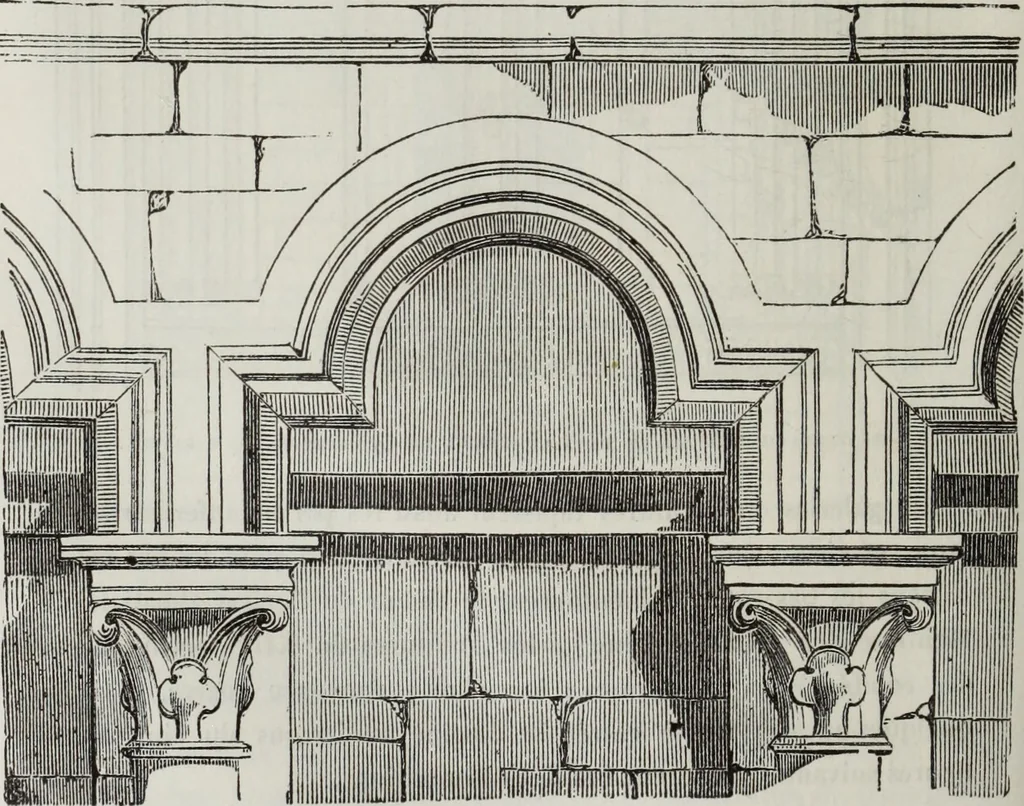 An illustration from Abécédaire, ou, Rudiment d'archéologie : architecture religieuse, 1886, leaf 449