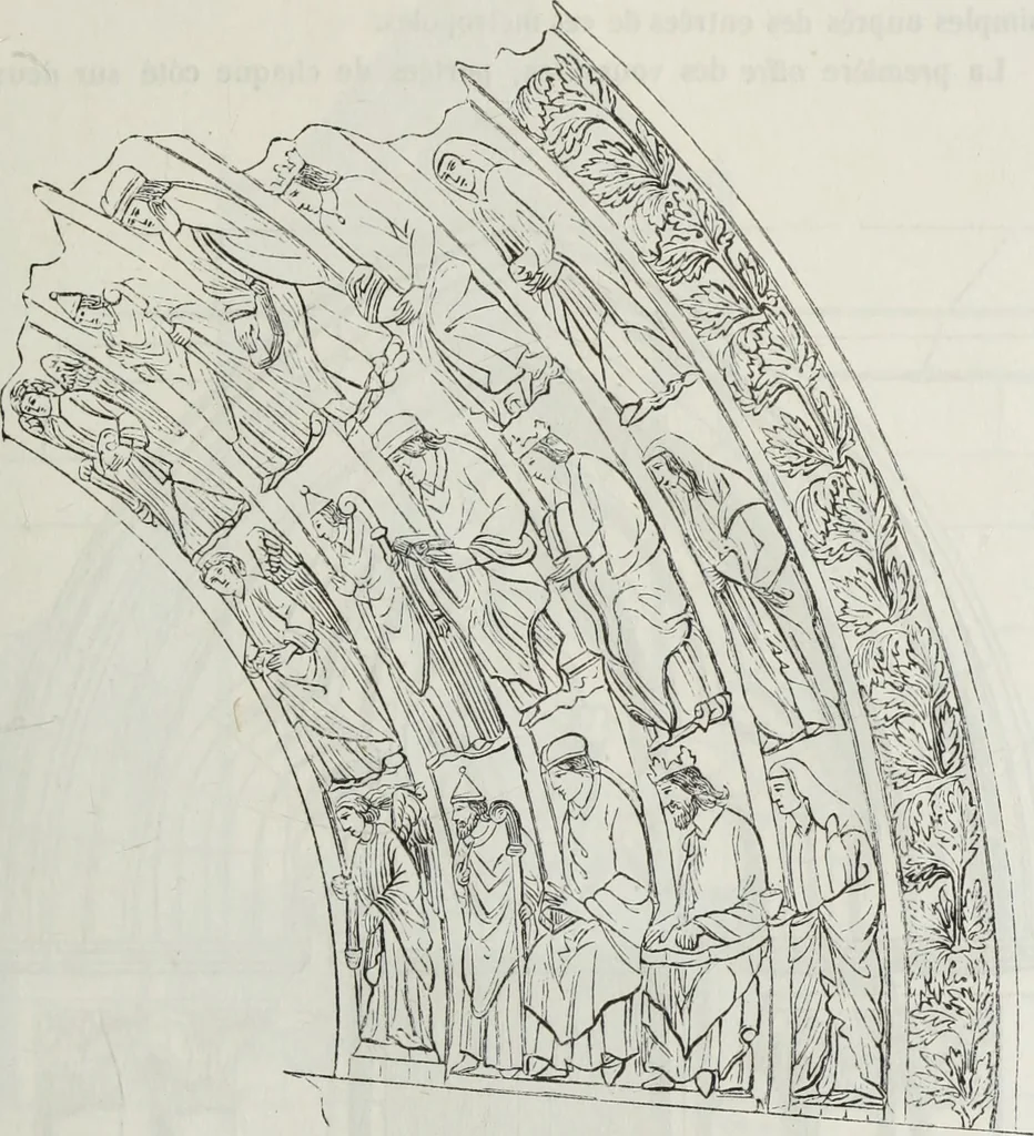 An illustration from Abécédaire, ou, Rudiment d'archéologie : architecture religieuse, 1886, leaf 452