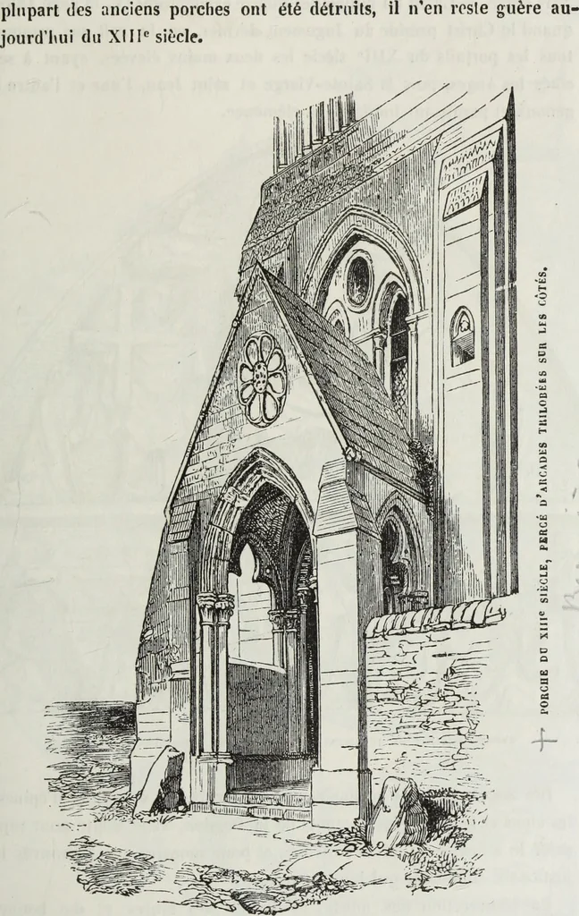 An illustration from Abécédaire, ou, Rudiment d'archéologie : architecture religieuse, 1886, leaf 458