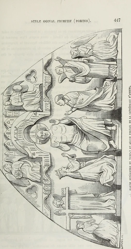 An illustration from Abécédaire, ou, Rudiment d'archéologie : architecture religieuse, 1886, leaf 460