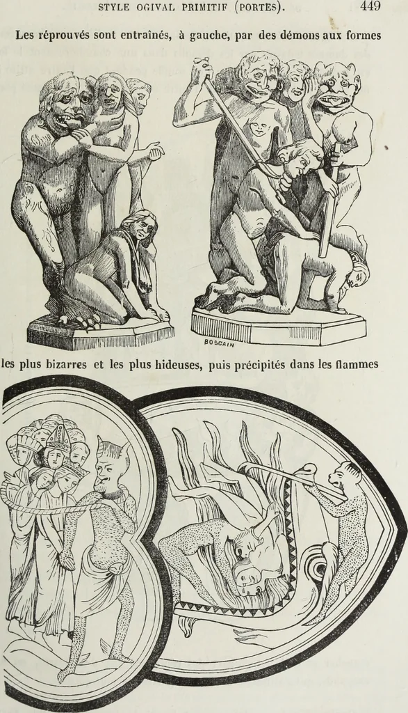 An illustration from Abécédaire, ou, Rudiment d'archéologie : architecture religieuse, 1886, leaf 462