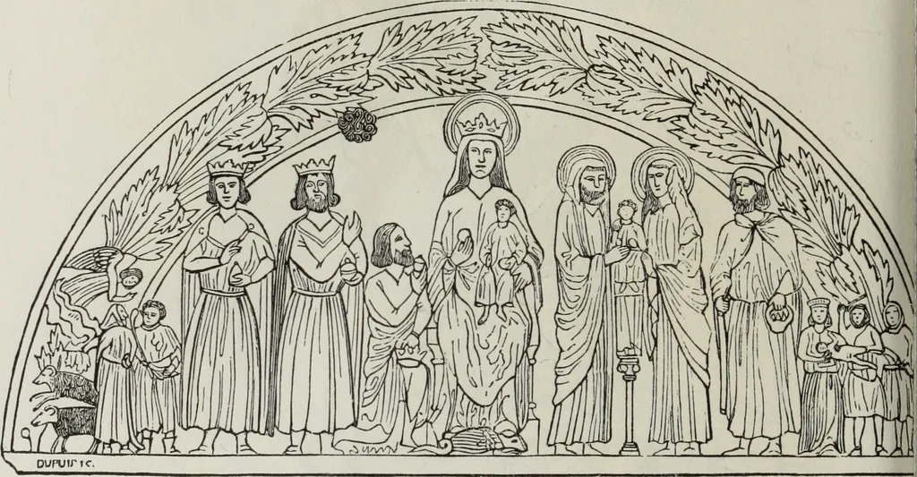 An illustration from Abécédaire, ou, Rudiment d'archéologie : architecture religieuse, 1886, leaf 465