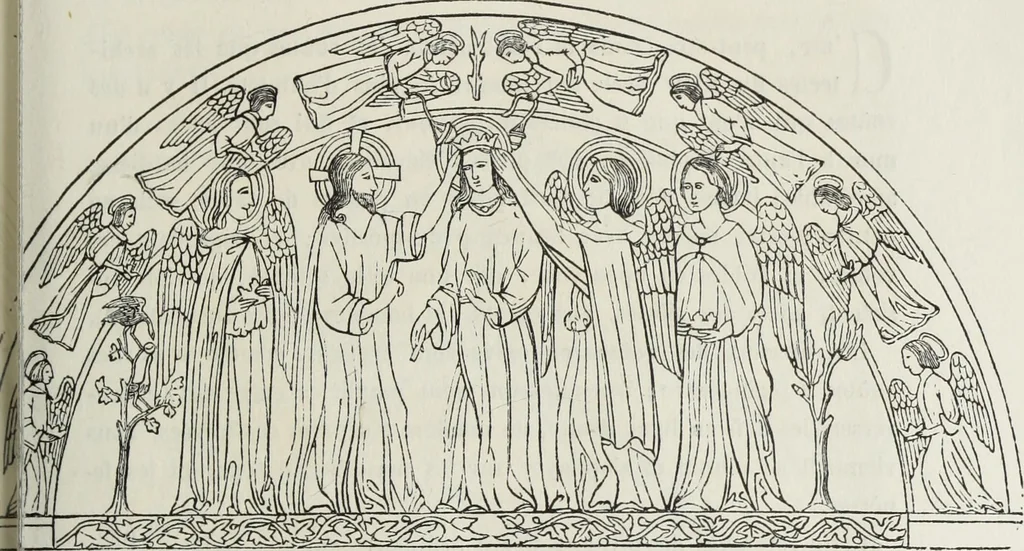 An illustration from Abécédaire, ou, Rudiment d'archéologie : architecture religieuse, 1886, leaf 466