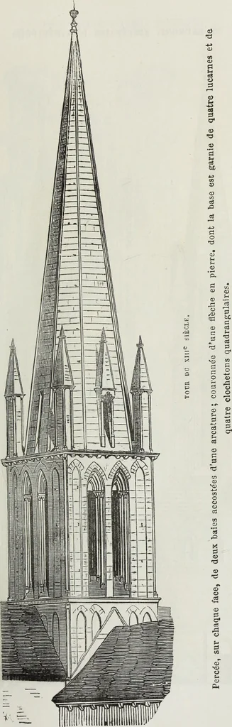 An illustration from Abécédaire, ou, Rudiment d'archéologie : architecture religieuse, 1886, leaf 472