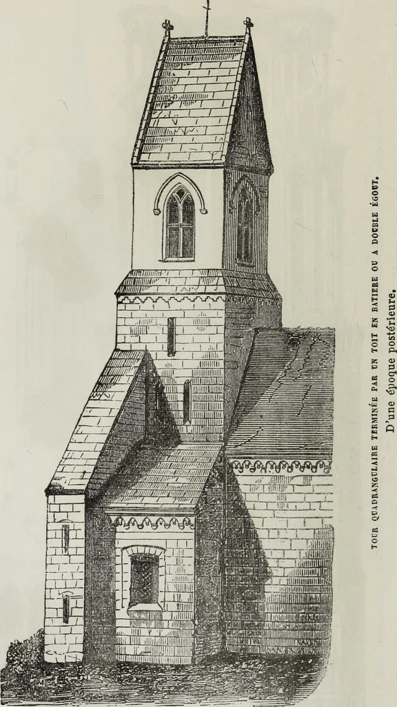An illustration from Abécédaire, ou, Rudiment d'archéologie : architecture religieuse, 1886, leaf 475