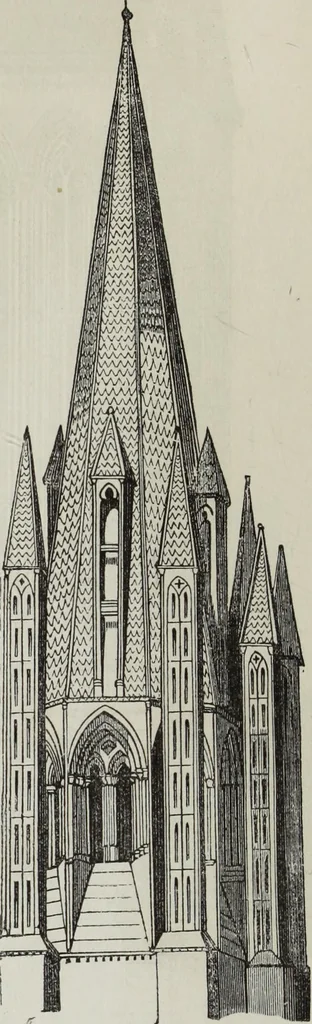 An illustration from Abécédaire, ou, Rudiment d'archéologie : architecture religieuse, 1886, leaf 477