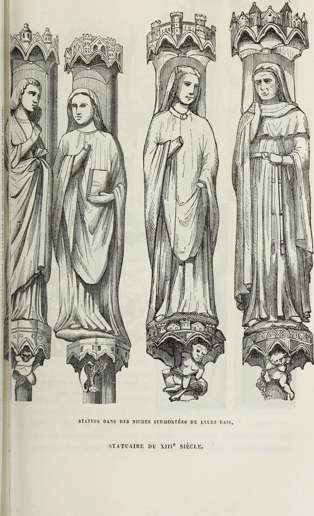 An illustration from Abécédaire, ou, Rudiment d'archéologie : architecture religieuse, 1886, leaf 482