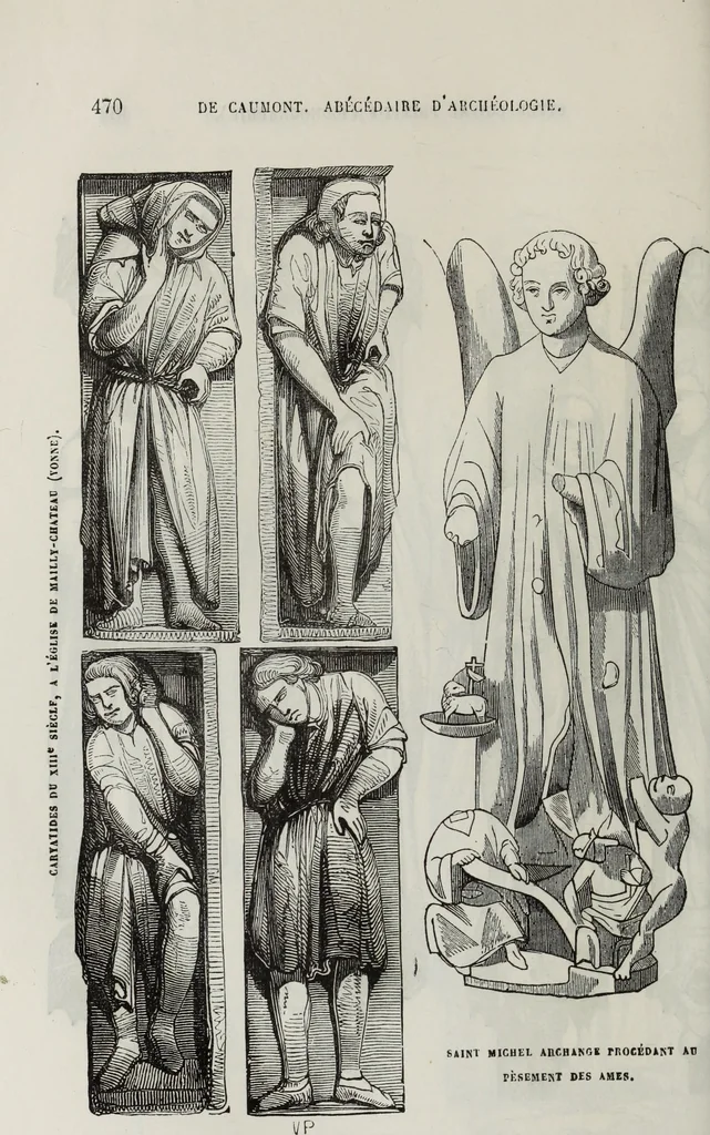 An illustration from Abécédaire, ou, Rudiment d'archéologie : architecture religieuse, 1886, leaf 483
