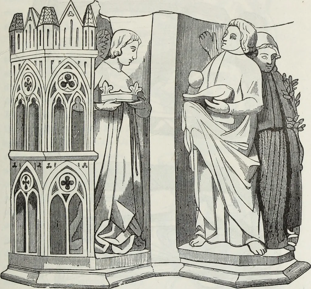 An illustration from Abécédaire, ou, Rudiment d'archéologie : architecture religieuse, 1886, leaf 484