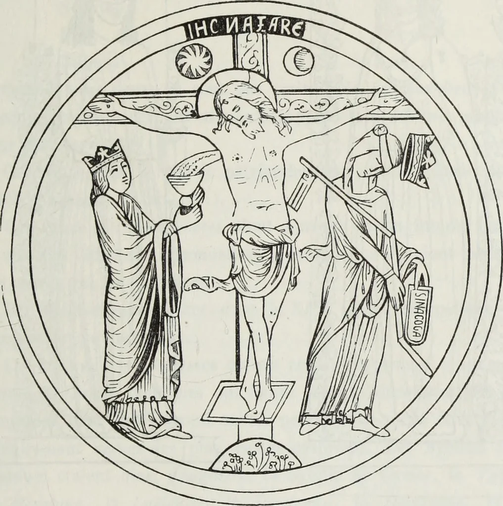 An illustration from Abécédaire, ou, Rudiment d'archéologie : architecture religieuse, 1886, leaf 488