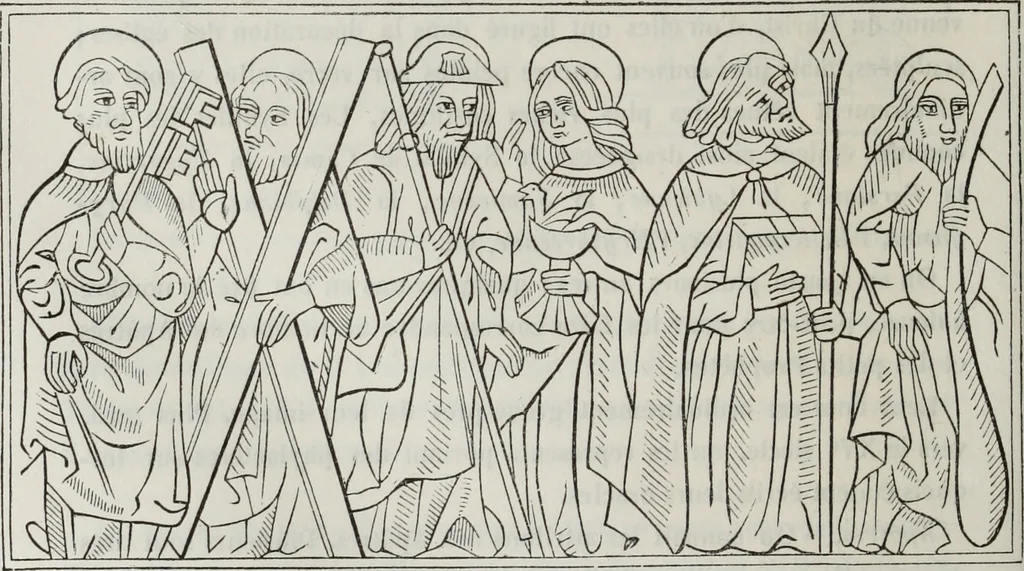 An illustration from Abécédaire, ou, Rudiment d'archéologie : architecture religieuse, 1886, leaf 491