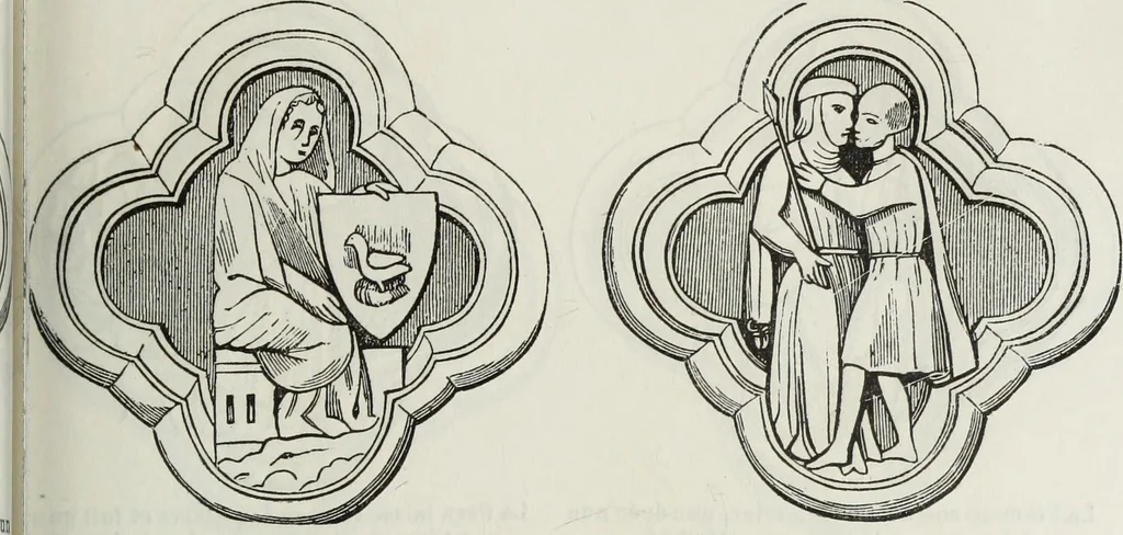 An illustration from Abécédaire, ou, Rudiment d'archéologie : architecture religieuse, 1886, leaf 494