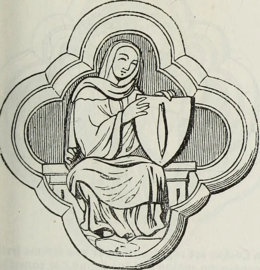 An illustration from Abécédaire, ou, Rudiment d'archéologie : architecture religieuse, 1886, leaf 494
