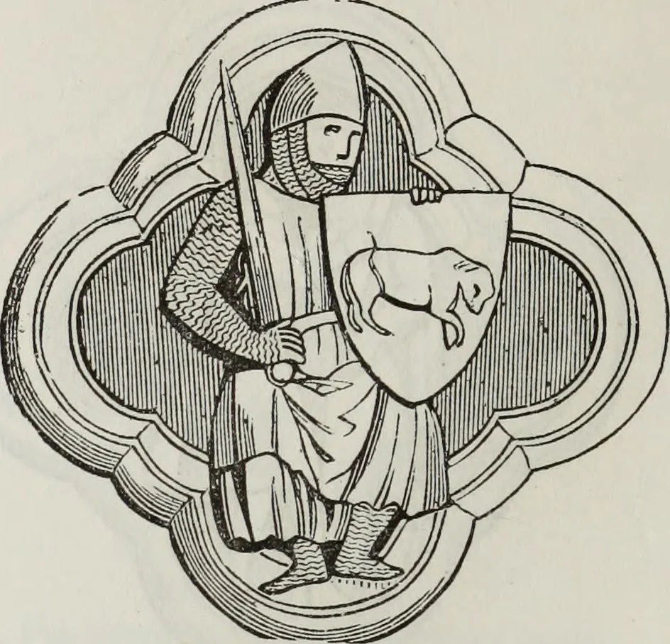 An illustration from Abécédaire, ou, Rudiment d'archéologie : architecture religieuse, 1886, leaf 495