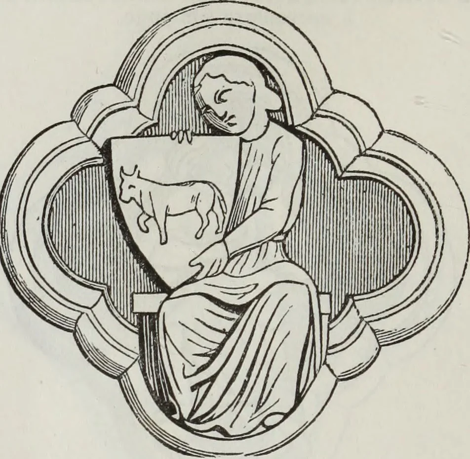 An illustration from Abécédaire, ou, Rudiment d'archéologie : architecture religieuse, 1886, leaf 495