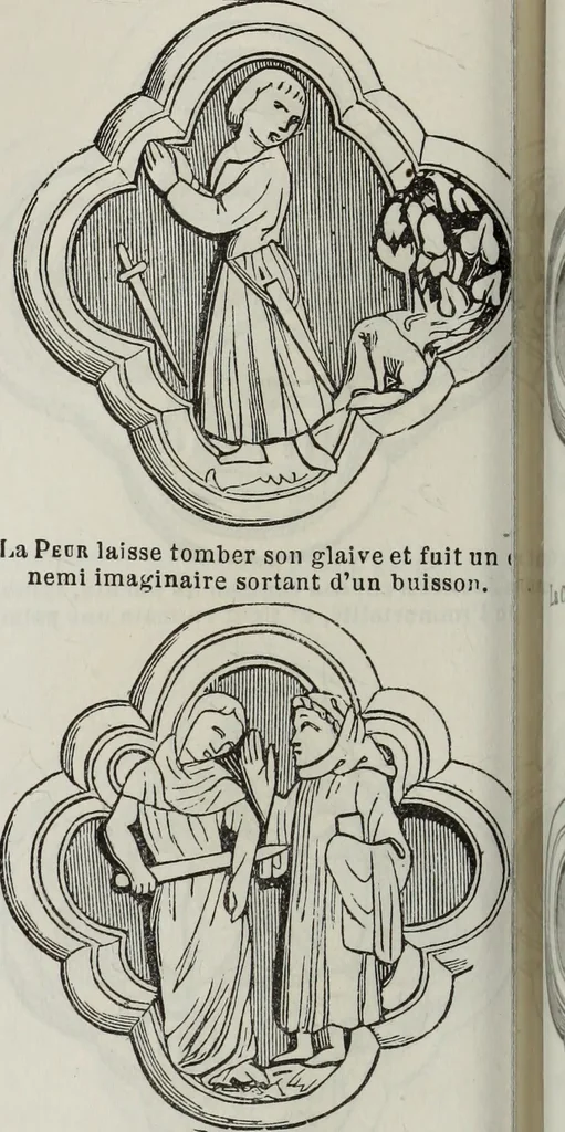 An illustration from Abécédaire, ou, Rudiment d'archéologie : architecture religieuse, 1886, leaf 495
