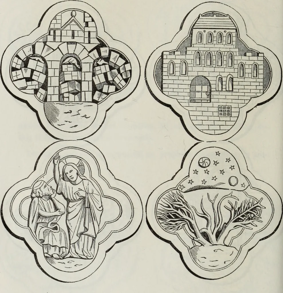 An illustration from Abécédaire, ou, Rudiment d'archéologie : architecture religieuse, 1886, leaf 501