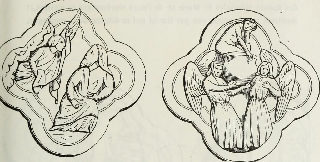 An illustration from Abécédaire, ou, Rudiment d'archéologie : architecture religieuse, 1886, leaf 502