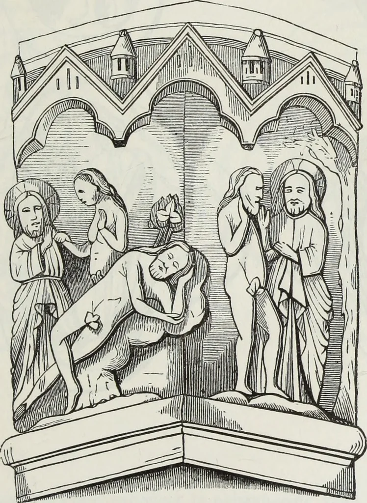 An illustration from Abécédaire, ou, Rudiment d'archéologie : architecture religieuse, 1886, leaf 502