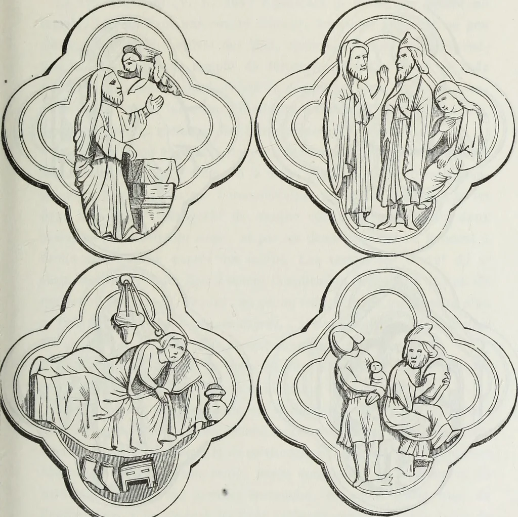 An illustration from Abécédaire, ou, Rudiment d'archéologie : architecture religieuse, 1886, leaf 504