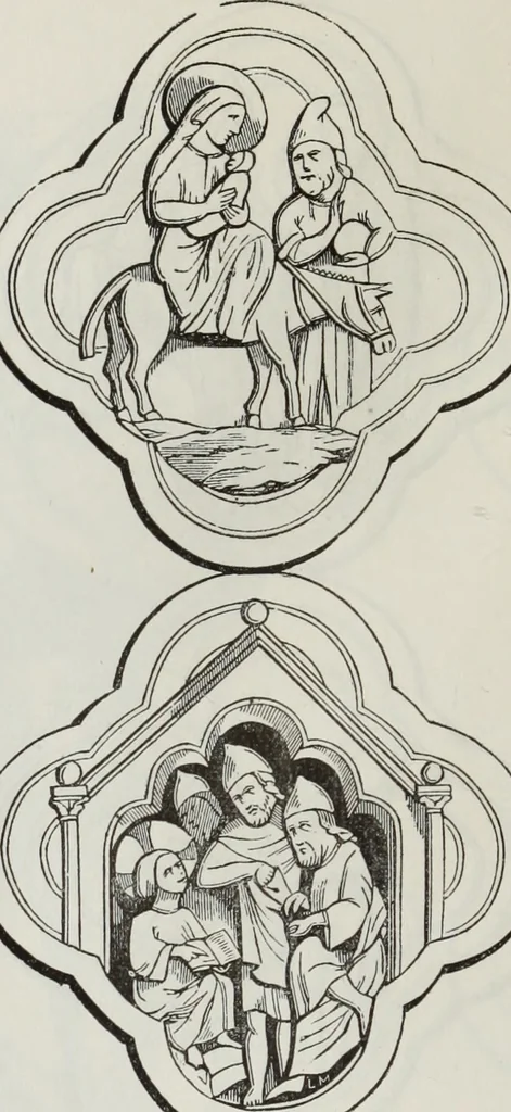 An illustration from Abécédaire, ou, Rudiment d'archéologie : architecture religieuse, 1886, leaf 505