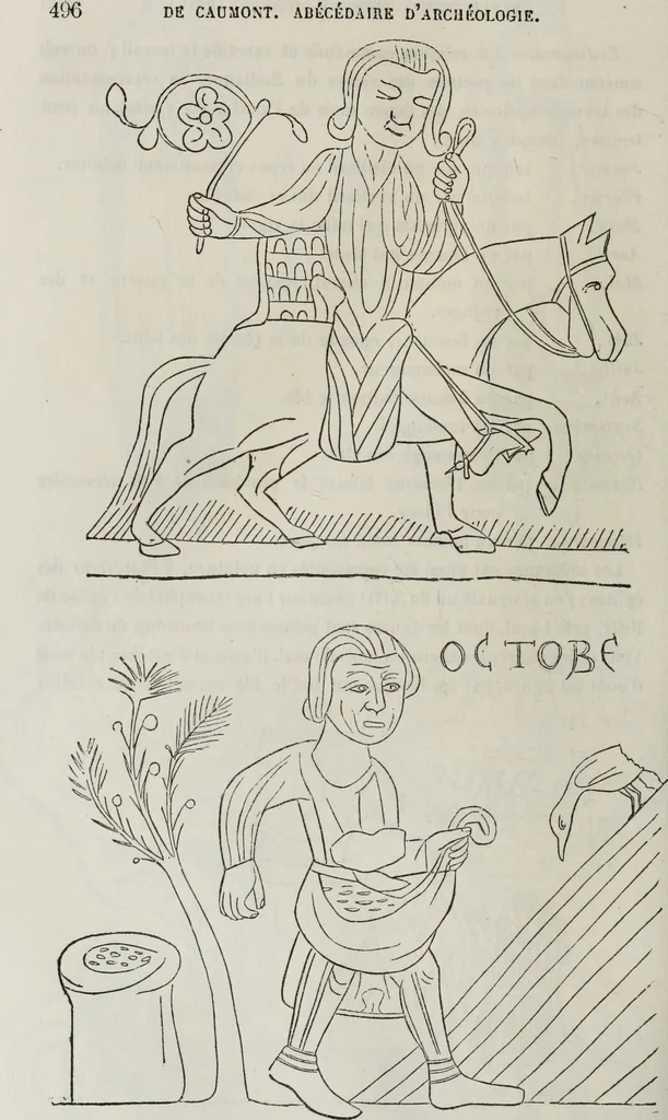 An illustration from Abécédaire, ou, Rudiment d'archéologie : architecture religieuse, 1886, leaf 509