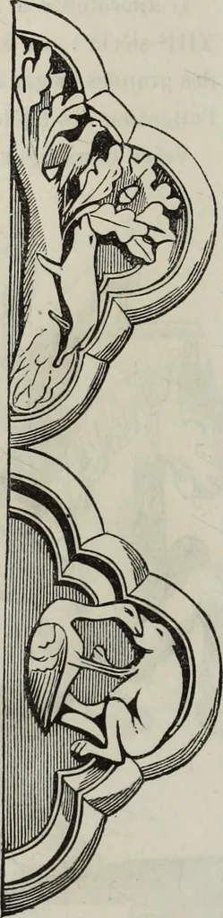 An illustration from Abécédaire, ou, Rudiment d'archéologie : architecture religieuse, 1886, leaf 511