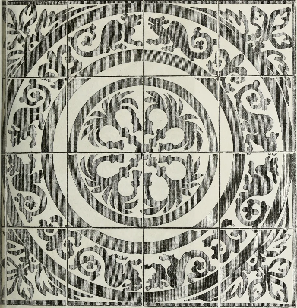 An illustration from Abécédaire, ou, Rudiment d'archéologie : architecture religieuse, 1886, leaf 516