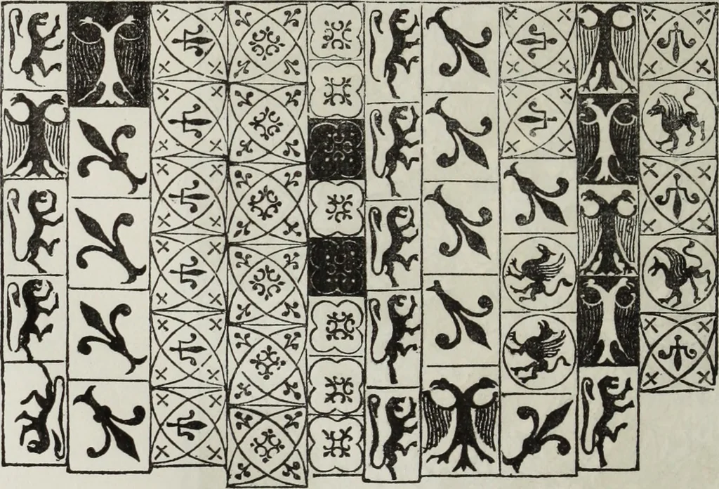 An illustration from Abécédaire, ou, Rudiment d'archéologie : architecture religieuse, 1886, leaf 519