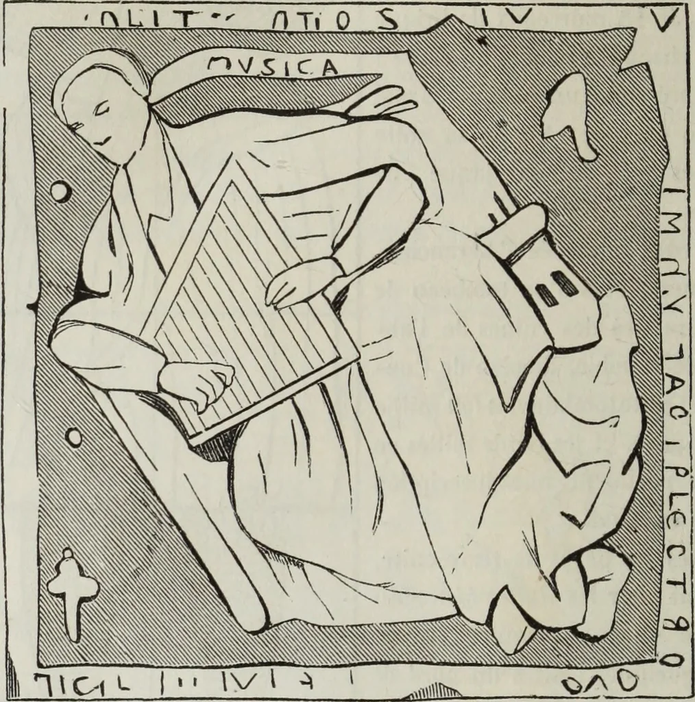 An illustration from Abécédaire, ou, Rudiment d'archéologie : architecture religieuse, 1886, leaf 521