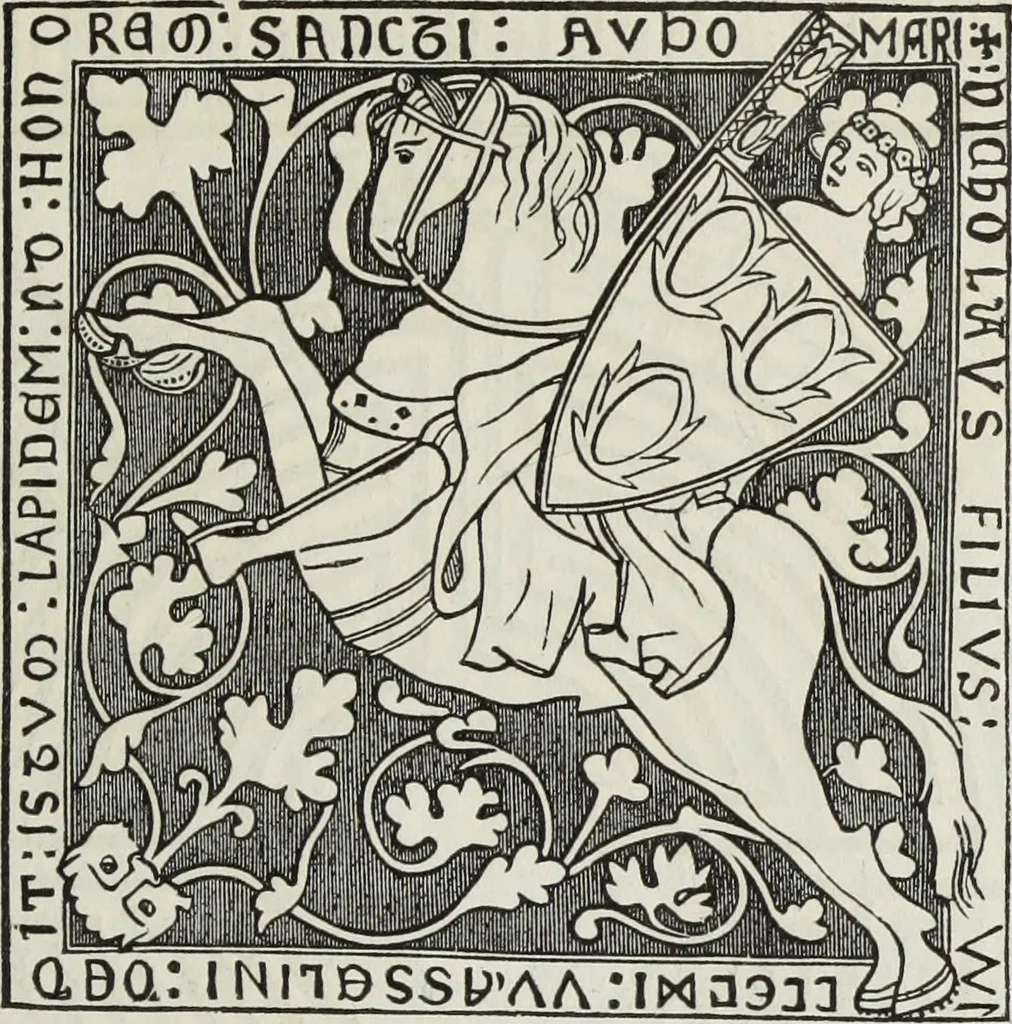 An illustration from Abécédaire, ou, Rudiment d'archéologie : architecture religieuse, 1886, leaf 522