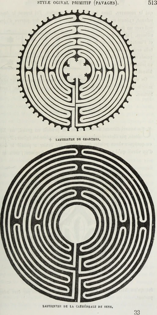 An illustration from Abécédaire, ou, Rudiment d'archéologie : architecture religieuse, 1886, leaf 526