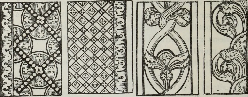 An illustration from Abécédaire, ou, Rudiment d'archéologie : architecture religieuse, 1886, leaf 529
