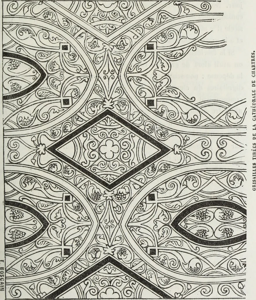 An illustration from Abécédaire, ou, Rudiment d'archéologie : architecture religieuse, 1886, leaf 530