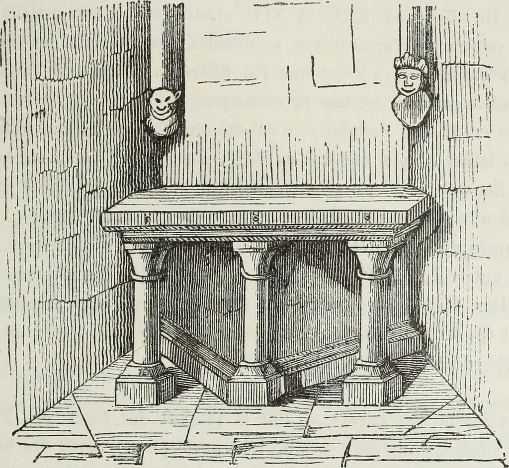 An illustration from Abécédaire, ou, Rudiment d'archéologie : architecture religieuse, 1886, leaf 542