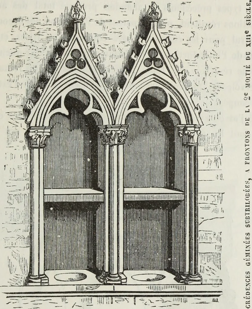 An illustration from Abécédaire, ou, Rudiment d'archéologie : architecture religieuse, 1886, leaf 546
