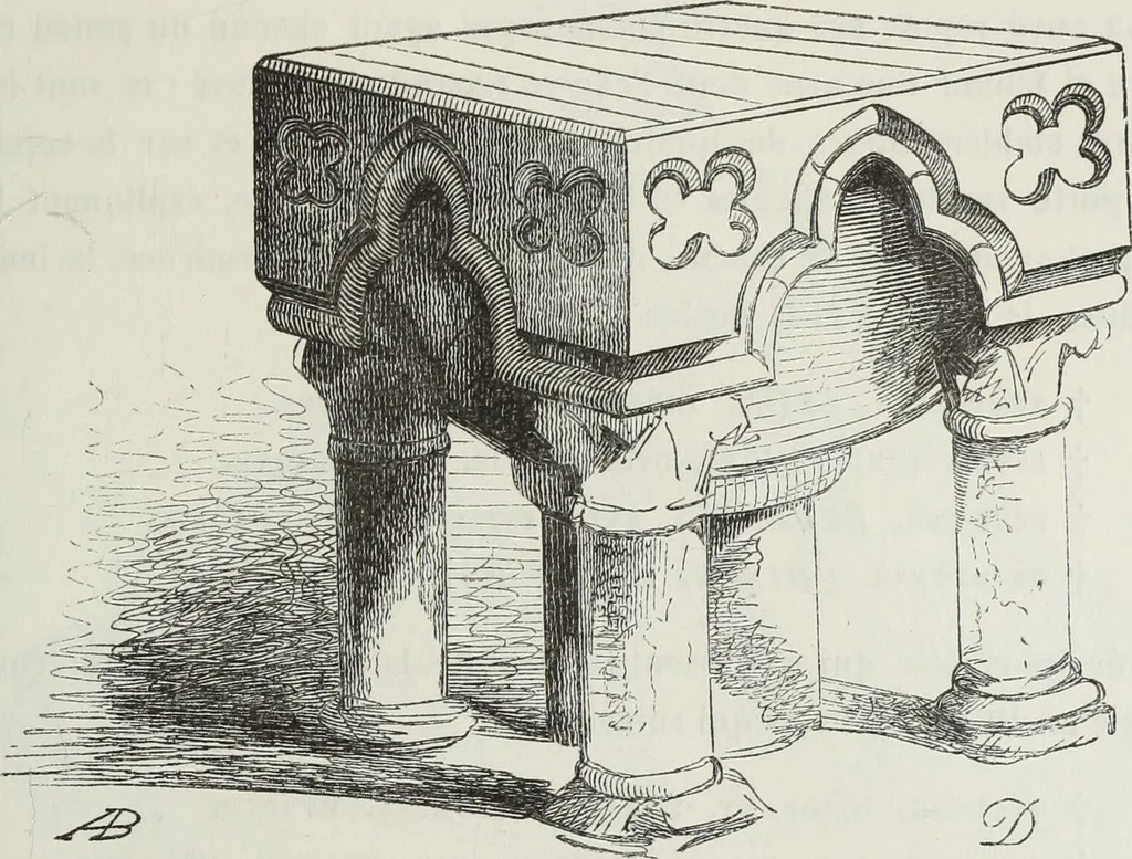An illustration from Abécédaire, ou, Rudiment d'archéologie : architecture religieuse, 1886, leaf 548